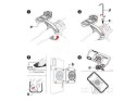 Spigen Uchwyt rowerowy Spigen Gearlock MF100 Bike Mount Out-Front