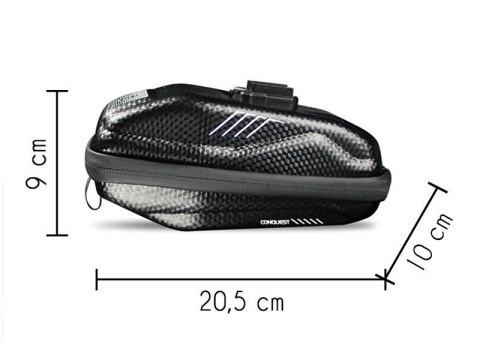 Wildman Etui torba sakwa na rower uchwyt rowerowy Wildman Bag E7s 0,8l Czarny Wildman Etui torba sakwa na rower uchwyt rowerowy Wildman Bag E7s 0,8l Czarny