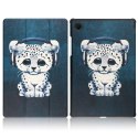 4kom.pl Etui na tablet Smartcase do Samsung Galaxy Tab A8 10.5 X200 / X205 Sad Cat