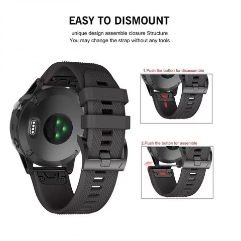 4kom.pl Smooth garmin fenix 5 / 6 / 6 pro / 7 black 4kom.pl Smooth garmin fenix 5 / 6 / 6 pro / 7 black