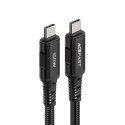 Acefast Acefast kabel USB Typ C - USB Typ C 2m, 100W (20V/5A) czarny (C4-03 Black)