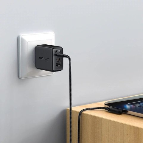 Acefast Acefast kątowy kabel USB Typ C - USB Typ C 2m, 100W (20V/5A) czarny (C5-03 Black) Acefast Acefast kątowy kabel USB Typ C - USB Typ C 2m, 100W (20V/5A) czarny (C5-03 Black)