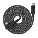 Acefast Acefast kątowy kabel USB Typ C - USB Typ C 2m, 100W (20V/5A) czarny (C5-03 Black)