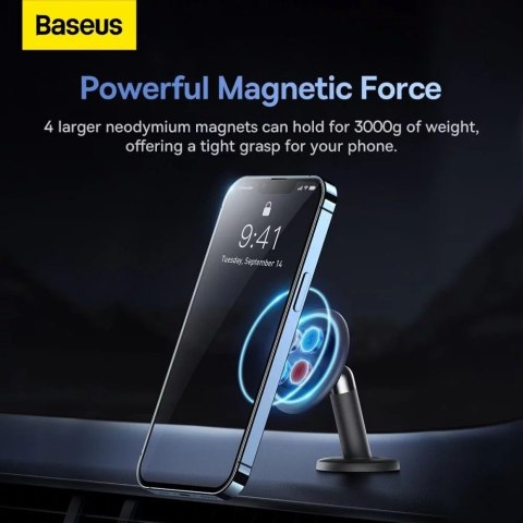 Baseus Baseus c01 magnetic dashboard car mount holder black Baseus Baseus c01 magnetic dashboard car mount holder black