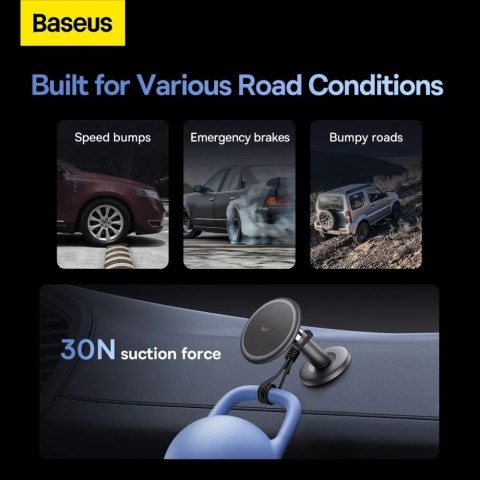 Baseus Baseus c01 magnetic dashboard car mount holder black Baseus Baseus c01 magnetic dashboard car mount holder black
