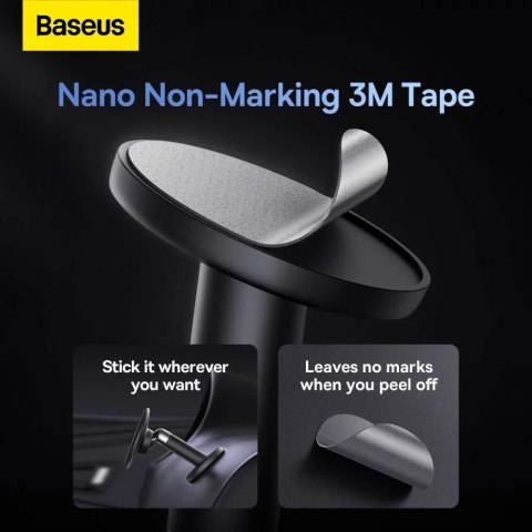 Baseus Baseus c01 magnetic dashboard car mount holder black Baseus Baseus c01 magnetic dashboard car mount holder black