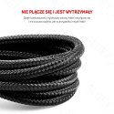 Baseus Kabel nylonowy Baseus Cafule Micro-USB 1.5A 200cm Czerwony