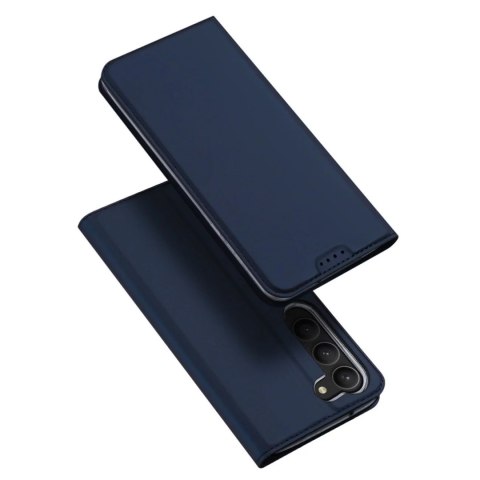 Dux Ducis Etui na telefon Dux Ducis Skin Pro do Samsung Galaxy S23 pokrowiec z klapką portfel na kartę podstawka niebieskie Dux Ducis Etui na telefon Dux Ducis Skin Pro do Samsung Galaxy S23 pokrowiec z klapką portfel na kartę podstawka niebieskie