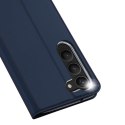 Dux Ducis Etui na telefon Dux Ducis Skin Pro do Samsung Galaxy S23 pokrowiec z klapką portfel na kartę podstawka niebieskie