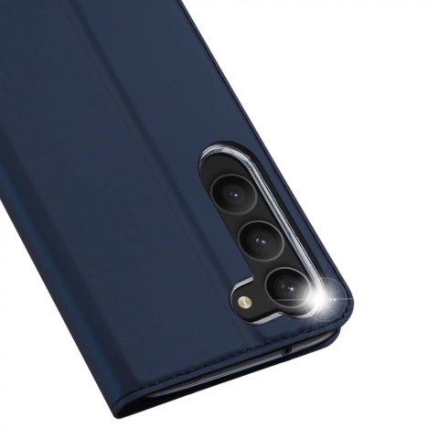 Dux Ducis Etui na telefon Dux Ducis Skin Pro do Samsung Galaxy S23 pokrowiec z klapką portfel na kartę podstawka niebieskie Dux Ducis Etui na telefon Dux Ducis Skin Pro do Samsung Galaxy S23 pokrowiec z klapką portfel na kartę podstawka niebieskie