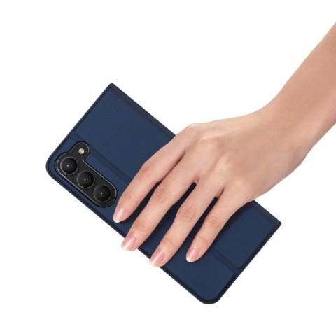 Dux Ducis Etui na telefon Dux Ducis Skin Pro do Samsung Galaxy S23 pokrowiec z klapką portfel na kartę podstawka niebieskie Dux Ducis Etui na telefon Dux Ducis Skin Pro do Samsung Galaxy S23 pokrowiec z klapką portfel na kartę podstawka niebieskie