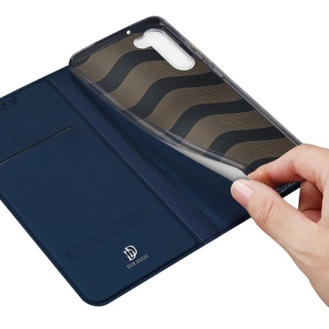 Dux Ducis Etui na telefon Dux Ducis Skin Pro do Samsung Galaxy S23 pokrowiec z klapką portfel na kartę podstawka niebieskie Dux Ducis Etui na telefon Dux Ducis Skin Pro do Samsung Galaxy S23 pokrowiec z klapką portfel na kartę podstawka niebieskie
