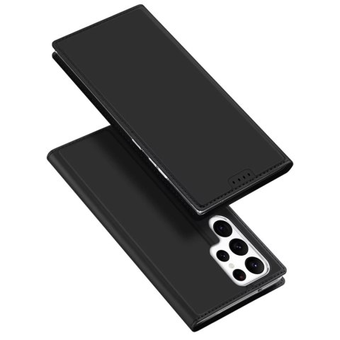 Dux Ducis Etui ochronne Dux Ducis Skin Pro do Samsung Galaxy S23 Ultra pokrowiec z klapką portfel na kartę podstawka Czarne Dux Ducis Etui ochronne Dux Ducis Skin Pro do Samsung Galaxy S23 Ultra pokrowiec z klapką portfel na kartę podstawka Czarne