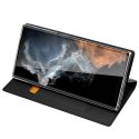 Dux Ducis Etui ochronne Dux Ducis Skin Pro do Samsung Galaxy S23 Ultra pokrowiec z klapką portfel na kartę podstawka Czarne