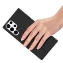 Dux Ducis Etui ochronne Dux Ducis Skin Pro do Samsung Galaxy S23 Ultra pokrowiec z klapką portfel na kartę podstawka Czarne