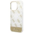 Guess Etui Guess GUHCP14XHG4MHG do Apple iPhone 14 Pro Max 6,7" złoty/gold hardcase 4G Pattern Script