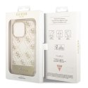 Guess Etui Guess GUHCP14LHG4MHG do Apple iPhone 14 Pro 6,1" złoty/gold hardcase 4G Pattern Script
