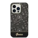 Guess Etui Guess GUHCP14LHGBNHK do Apple iPhone 14 Pro 6,1" czarny/black hardcase Bandana Paisley