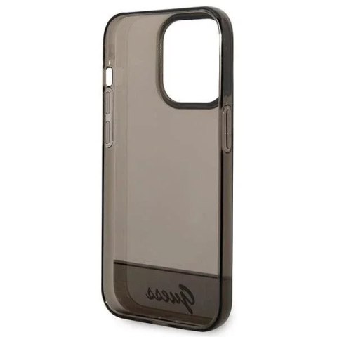 Guess Etui Guess GUHCP14LHGCOK do Apple iPhone 14 Pro 6,1" czarny/black hardcase Translucent Guess Etui Guess GUHCP14LHGCOK do Apple iPhone 14 Pro 6,1" czarny/black hardcase Translucent