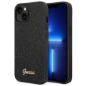 Guess Etui Guess GUHCP14MHGGSHK do Apple iPhone 14 Plus 6,7" czarny/black hard case Glitter Script