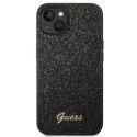 Guess Etui Guess GUHCP14MHGGSHK do Apple iPhone 14 Plus 6,7" czarny/black hard case Glitter Script