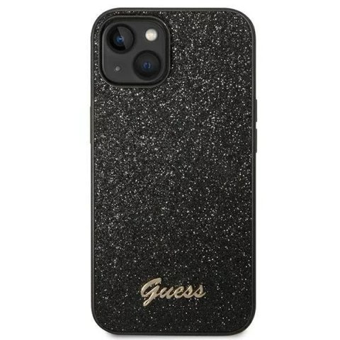 Guess Etui Guess GUHCP14MHGGSHK do Apple iPhone 14 Plus 6,7" czarny/black hard case Glitter Script Guess Etui Guess GUHCP14MHGGSHK do Apple iPhone 14 Plus 6,7" czarny/black hard case Glitter Script