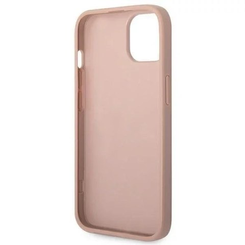Guess Etui Guess GUHCP14MPSASBPI do Apple iPhone 14 Plus 6,7" różowy/pink Saffiano Strap Guess Etui Guess GUHCP14MPSASBPI do Apple iPhone 14 Plus 6,7" różowy/pink Saffiano Strap