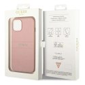Guess Etui Guess GUHCP14MPSASBPI do Apple iPhone 14 Plus 6,7" różowy/pink Saffiano Strap