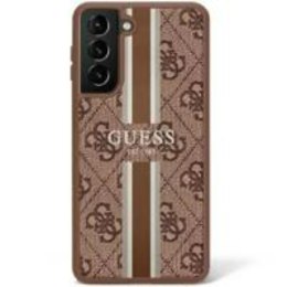 Guess Etui Guess GUHCS23LP4RPSW do Samsung Galaxy S23 Ultra S918 brązowy/brown hardcase 4G Printed Stripe