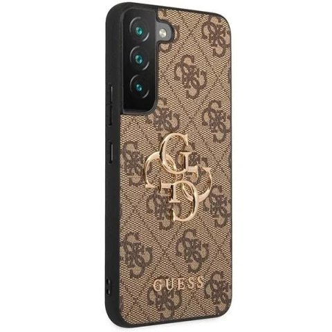 Guess Etui Guess GUHCS23S4GMGBR do Samsung Galaxy S23 S911 brązowy/brown hardcase 4G Big Metal Logo Guess Etui Guess GUHCS23S4GMGBR do Samsung Galaxy S23 S911 brązowy/brown hardcase 4G Big Metal Logo