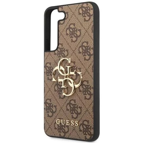 Guess Etui Guess GUHCS23S4GMGBR do Samsung Galaxy S23 S911 brązowy/brown hardcase 4G Big Metal Logo Guess Etui Guess GUHCS23S4GMGBR do Samsung Galaxy S23 S911 brązowy/brown hardcase 4G Big Metal Logo