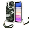 Guess Guess GUHCN61KSARKA iPhone 11 6,1" zielony/khaki hardcase Camo Collection