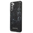 Guess Guess GUHCS21MPCUMABK S21+ G996 czarny/black hardcase Marble
