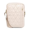Guess Guess Torba GUTB10QLPK 10" różowa/pink Quilted Tablet Bag
