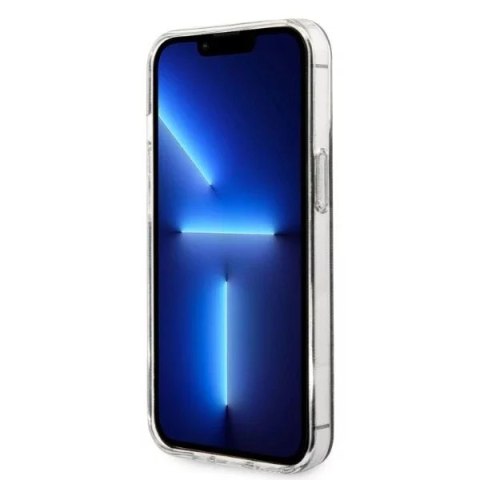 Guess Zestaw Guess GUBPP13XH4EACSK Case+ Charger iPhone 13 Pro Max czarny/black hard case 4G Print MagSafe Guess Zestaw Guess GUBPP13XH4EACSK Case+ Charger iPhone 13 Pro Max czarny/black hard case 4G Print MagSafe