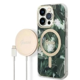 Guess Zestaw Guess GUBPP14XHJEACSA Case+ Charger iPhone 14 Pro Max 6,7
