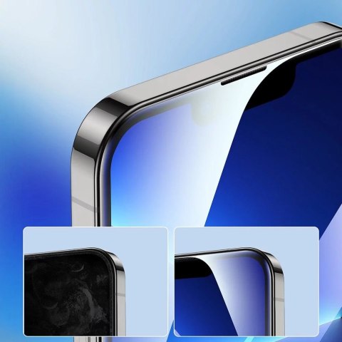 Joyroom Joyroom Knight 2,5D TG szkło hartowane do iPhone 14 Plus na cały ekran z ramką przezroczysty (JR-H03) Joyroom Joyroom Knight 2,5D TG szkło hartowane do iPhone 14 Plus na cały ekran z ramką przezroczysty (JR-H03)