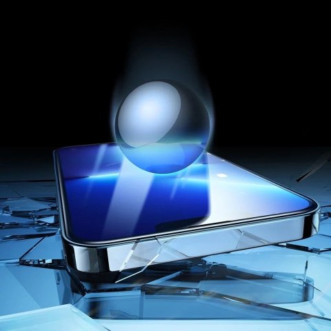 Joyroom Joyroom Knight 2,5D TG szkło hartowane do iPhone 14 Plus na cały ekran z ramką przezroczysty (JR-H03) Joyroom Joyroom Knight 2,5D TG szkło hartowane do iPhone 14 Plus na cały ekran z ramką przezroczysty (JR-H03)