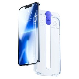 Joyroom Joyroom Knight szkło do iPhone 14 Plus z zestawem montażowym przezroczysty (JR-H11)