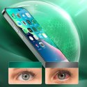 Joyroom Joyroom Knight zielone szkło do iPhone 14 Plus z filtrem Anti Blue Light na cały ekran (JR-G03)