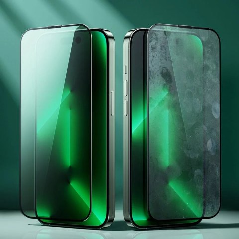 Joyroom Joyroom Knight zielone szkło do iPhone 14 Pro z filtrem Anti Blue Light na cały ekran (JR-G02) Joyroom Joyroom Knight zielone szkło do iPhone 14 Pro z filtrem Anti Blue Light na cały ekran (JR-G02)
