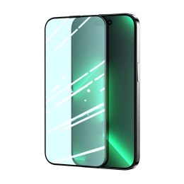 Joyroom Joyroom Knight zielone szkło do iPhone 14 z filtrem Anti Blue Light na cały ekran (JR-G01)