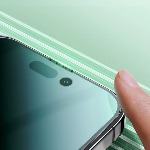 Joyroom Joyroom Knight zielone szkło do iPhone 14 z filtrem Anti Blue Light na cały ekran (JR-G01) Joyroom Joyroom Knight zielone szkło do iPhone 14 z filtrem Anti Blue Light na cały ekran (JR-G01)