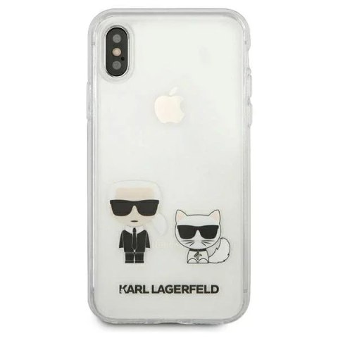 Karl Lagerfeld Etui Karl Lagerfeld KLHCPXCKTR do Apple iPhone X/Xs hardcase Karl & Choupette Karl Lagerfeld Etui Karl Lagerfeld KLHCPXCKTR do Apple iPhone X/Xs hardcase Karl & Choupette