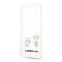 Karl Lagerfeld Etui Karl Lagerfeld KLHCPXCKTR do Apple iPhone X/Xs hardcase Karl & Choupette