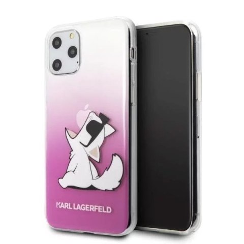 Karl Lagerfeld Karl Lagerfeld KLHCN58CFNRCPI iPhone 11 Pro hardcase różowy/pink Choupette Fun Karl Lagerfeld Karl Lagerfeld KLHCN58CFNRCPI iPhone 11 Pro hardcase różowy/pink Choupette Fun