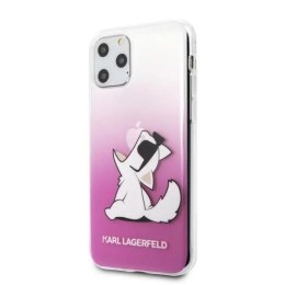 Karl Lagerfeld Karl Lagerfeld KLHCN58CFNRCPI iPhone 11 Pro hardcase różowy/pink Choupette Fun