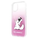 Karl Lagerfeld Karl Lagerfeld KLHCN58CFNRCPI iPhone 11 Pro hardcase różowy/pink Choupette Fun