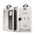 Karl Lagerfeld Karl Lagerfeld KLHCP13XSLMP1K iPhone 13 Pro Max 6,7" hardcase czarny/black Silicone Plaque