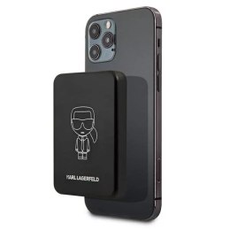 Karl Lagerfeld Powerbank indukcyjny Karl Lagerfeld KLPBMSOIBK 3000mAh MagSafe